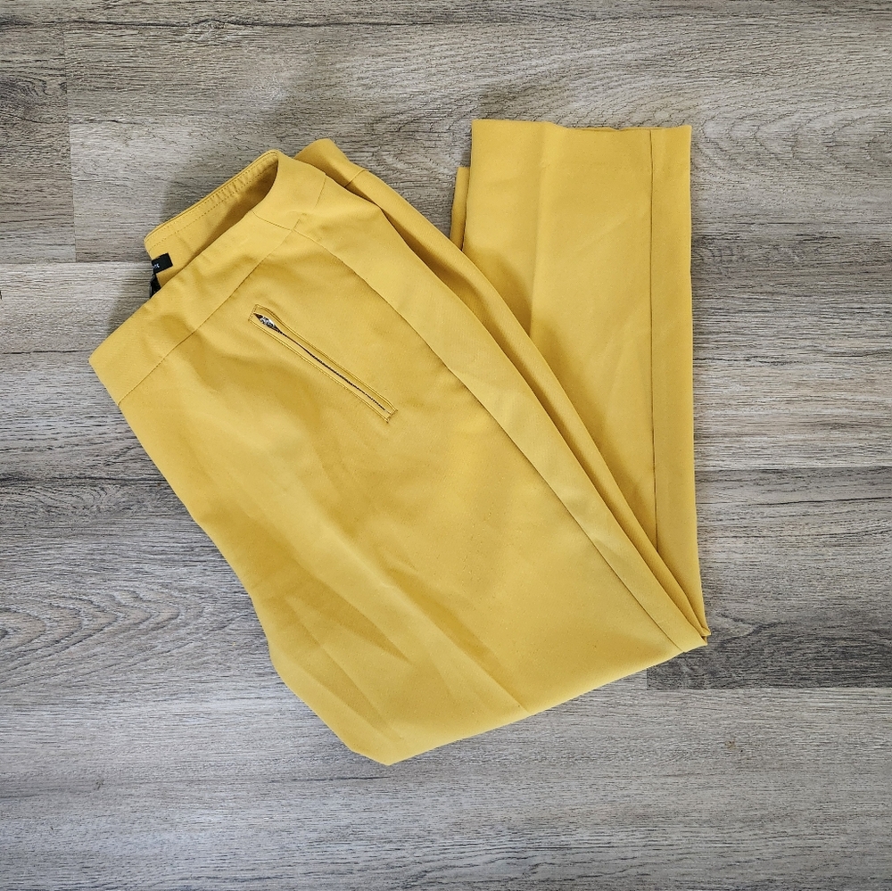 Mustard Yellow Dress Pants Trousers